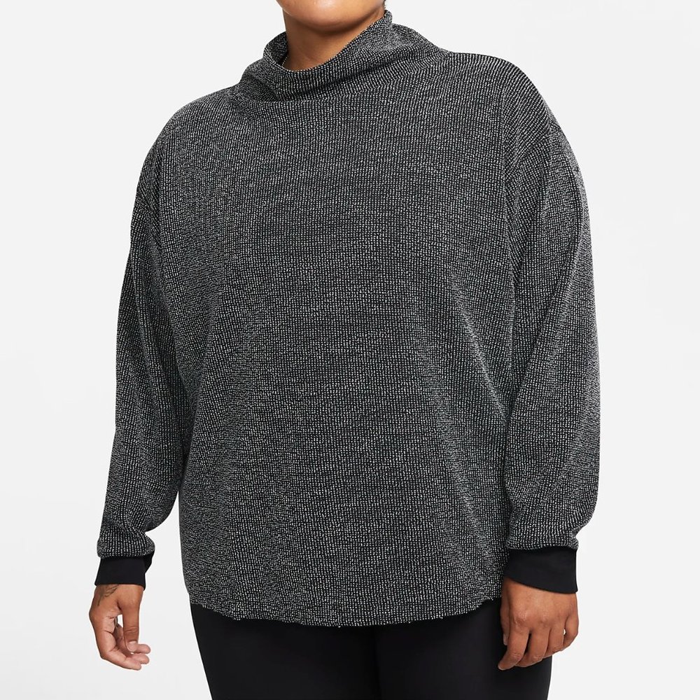 Nike Black and White Women's Sweatshirt